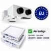 Aerauliqa qr180 qr200 qr230 dimensioni aerauliqa qr180, qr200, qr230e abmessungen 200x200x46 mm