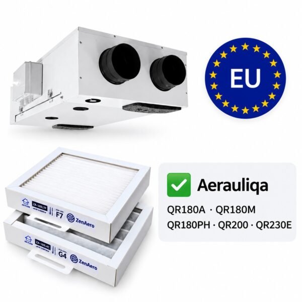Aerauliqa qr180 qr200 qr230 dimensioni aerauliqa qr180, qr200, qr230e abmessungen 200x200x46 mm