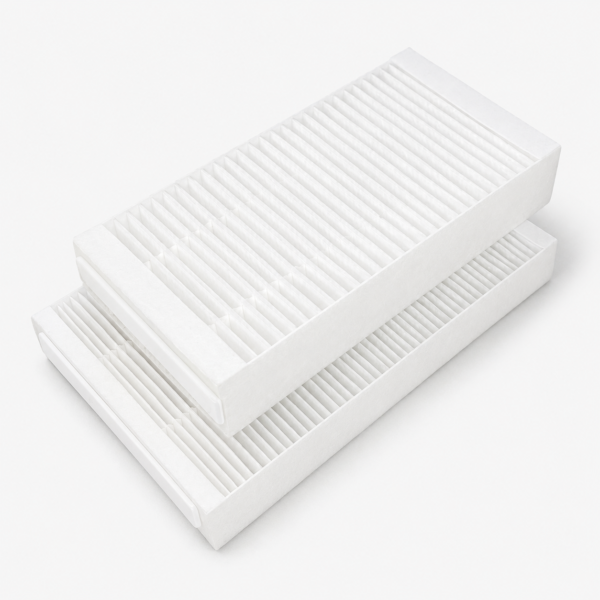 bluMartin freeAir 100 – Kompatibles Ersatzfilterset, 2 Filter: ePM1 (F7) + ePM10 (M5), 110 × 215 × 40 mm / 140 × 225 × 25 mm