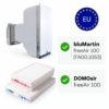 blumartin-freeair-100-lueftungsanlage-filter-f7-m5 bluMartin freeAir 100 Lüftungsgerät mit kompatiblem ePM1 + ePM10 Ersatzfilterset F7 + M5