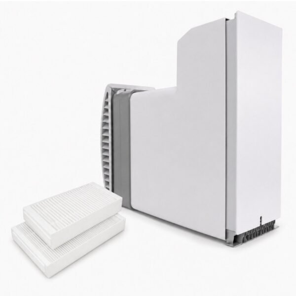 bluMartin freeAir 100 – Kompatibles Ersatzfilterset, 2 Filter: ePM1 (F7) + ePM10 (M5), 110 × 215 × 40 mm / 140 × 225 × 25 mm