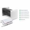 Zehnder ComfoSpot 50 Lüftungsgerät mit kompatiblem F7 + G4 Ersatzfilterset 527005400