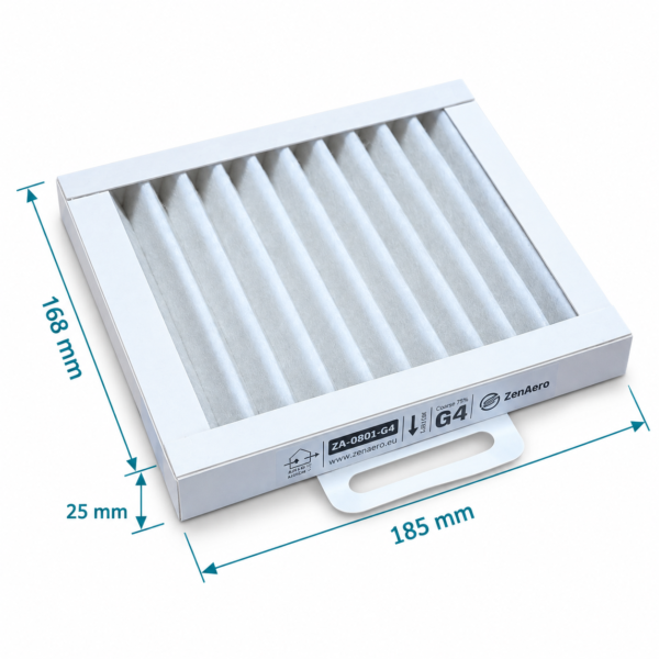 masse-filter-salda-smarty-2xp-g4-g4-185x168x25 Maße der Salda Smarty 2XP Filter G4 + G4 – 185 × 168 × 25 mm