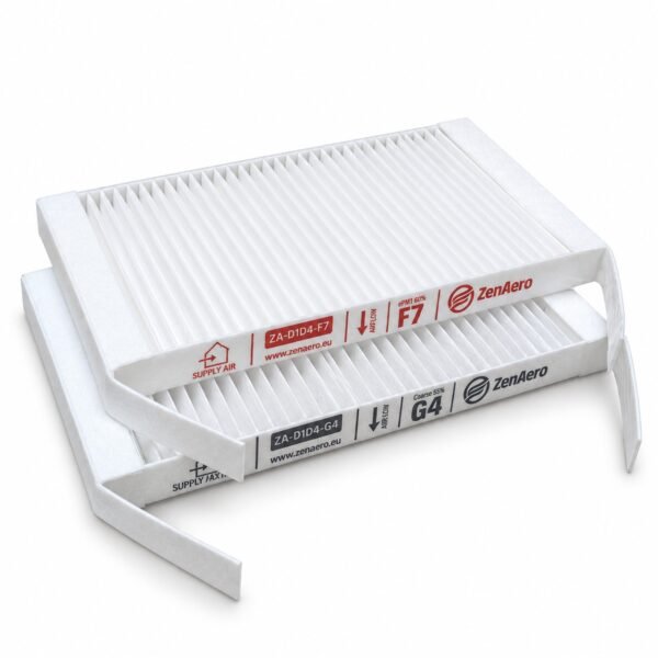 filter-f7-g4-zehnder-comfoair-70 Zehnder ComfoAir 70 Ersatzfilterset F7 + G4, 190 × 98 × 15 mm, passend für 527005190