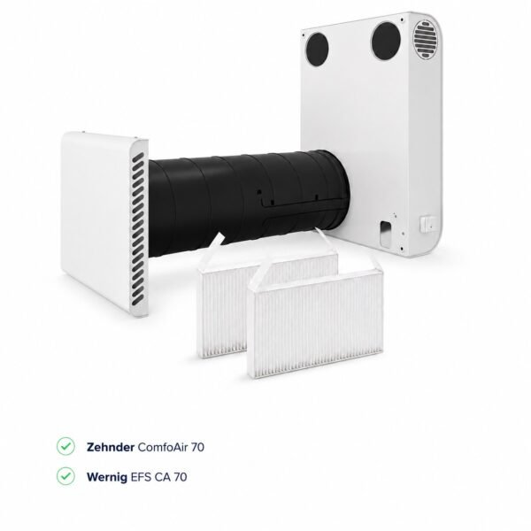 filter-lueftungsanlage-zehnder-comfoair-70.jpg Zehnder ComfoAir 70 – Kompatibles Ersatzfilterset, 2 Filter: ePM1 (F7) + ISO Coarse (G4), 98 × 190 × 16 mm