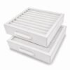 Aerauliqa QR180A / QR180M / QR180PH / QR230E – Kompatibles Ersatzfilterset, 2 Filter: ePM1 60% (F7) + ISO Coarse (G4), 200 × 200 × 46 mm