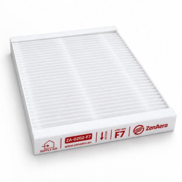 WOLF Ersatzfilter F7 ePM1 für CWL-F-150 und CWL-F-200, 132 × 164 × 20 mm