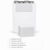 g4-filtermatten-lueftungsanlage-stiebel-eltron-lwz-180-280.jpg Stiebel-Eltron LWZ 180 / LWZ 280 / LWZ 180 Enthalpie / LWZ 280 Enthalpie / VRC-W 400 – Kompatibles Ersatzfiltervlies, 10 × ISO Coarse (G4), 396 × 190 mm