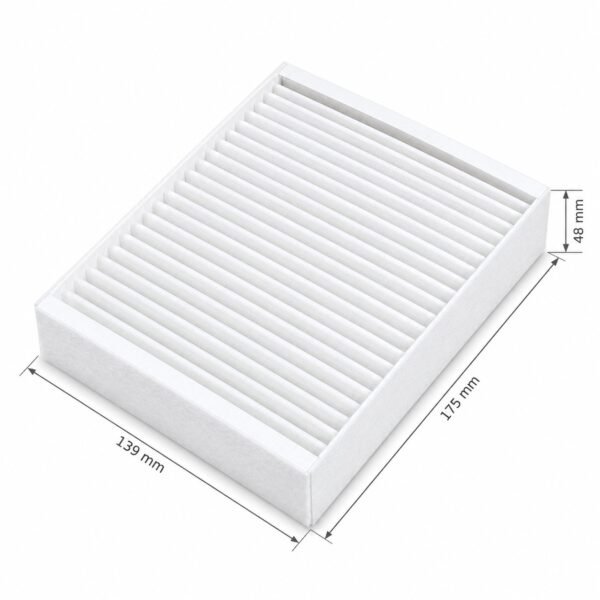 Mitsubishi Electric SVL-150CZPV-E / SVL-200CZPV-E – Kompatibles Ersatzfilterset, 2 Filter: ePM1 60% (F7) + ISO Coarse (G4), 139 × 175 × 48 mm