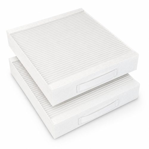 Nibe ERS 10-400, ERS 10-500, GV-HR 120-400, GV-HR 120-500 – Kompatibles Ersatzfilterset, 2 Filter: ePM1 (F7) + ISO Coarse (G4), 248 × 226 × 48 mm