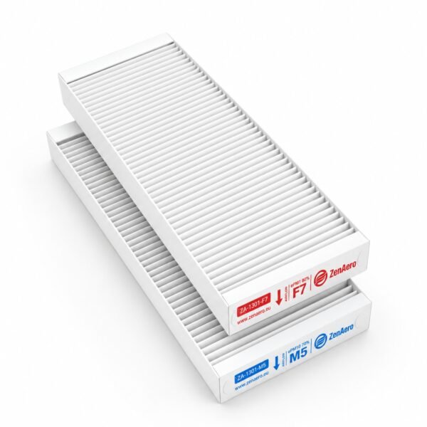 pichler-lg-350-lg-450-ersatzfilter-f7-g4-498x175x48 Pichler LG 350 und LG 450 Ersatzfilterset mit 2 Filtern – ePM1 60% (F7) und ISO Coarse 65% (G4), 498 × 175 × 48 mm.