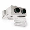 Aerauliqa QR180A / QR180M / QR180PH / QR230E – Kompatibles Ersatzfilterset, 2 Filter: ePM1 60% (F7) + ISO Coarse (G4), 200 × 200 × 46 mm
