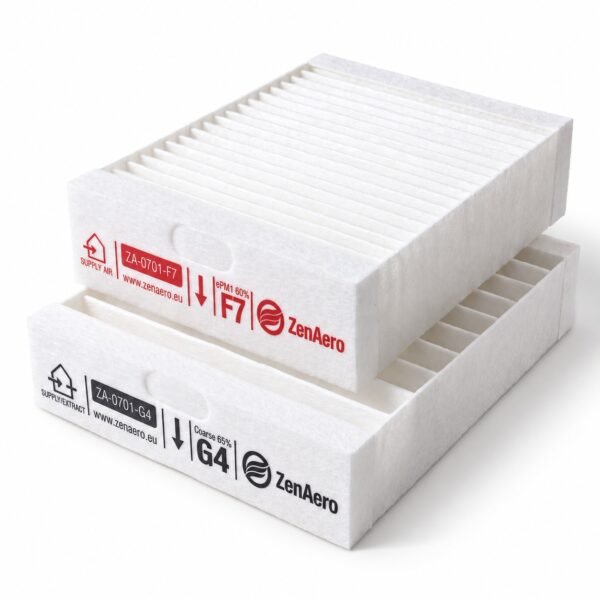 siber-df-evo-1-evo-2-optima-basic-filtros-f7-g4 Siber DF EVO 1 / EVO 2 / OPTIMA / BASIC Ersatzfilterset F7 + G4, 139 × 175 × 48 mm
