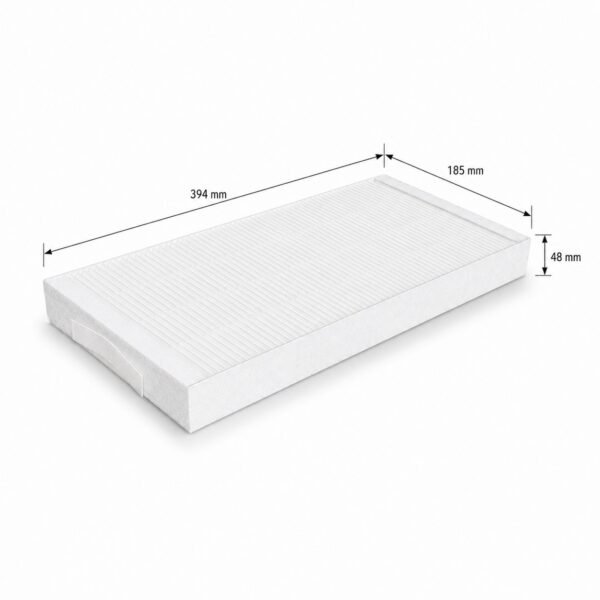 stiebel-eltron-lwz-180-lwz-280-filter-f7-394x185x48-234208.jpg Stiebel Eltron LWZ 180 / LWZ 280 / VRC-W 400 – Kompatibler Ersatzfilter für die Zuluft, ePM1 60% (F7), 394 × 185 × 48 mm