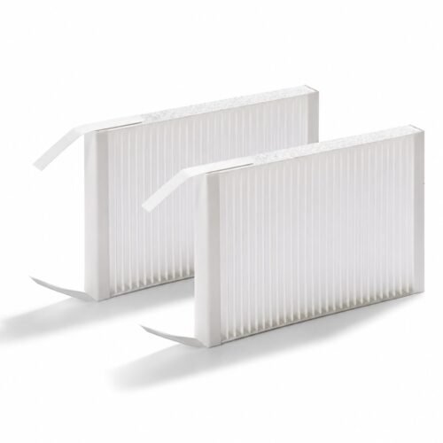 Zehnder ComfoSpot 50 – Kompatibles Ersatzfilterset, 2 Filter: 2 × ISO Coarse (G4), 182 × 123 × 20 mm